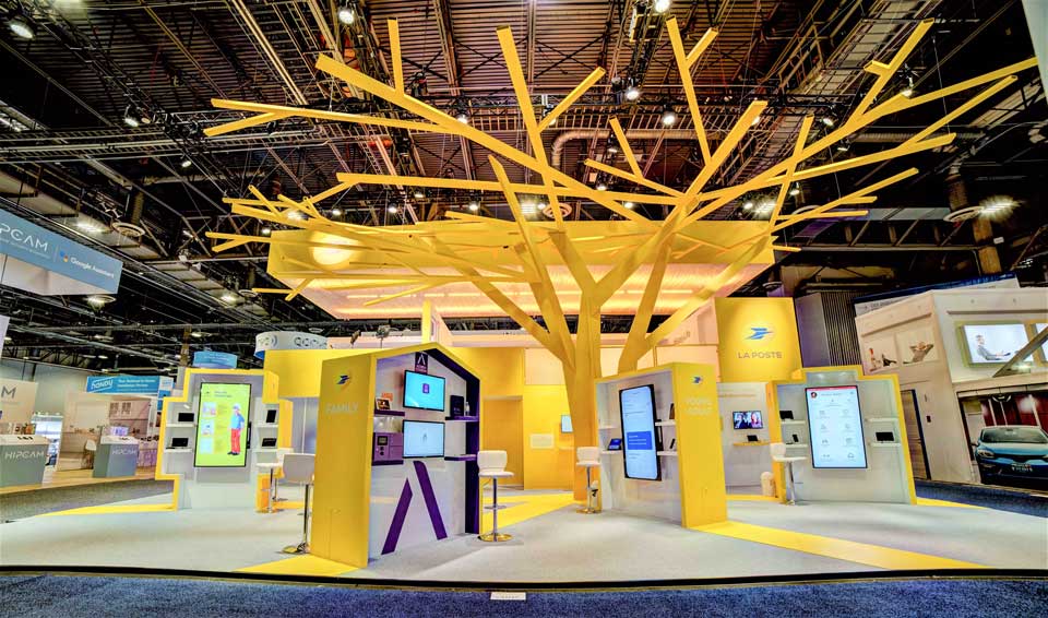 la poste booth